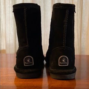 Bearpaw suede boots with wool-blend lining